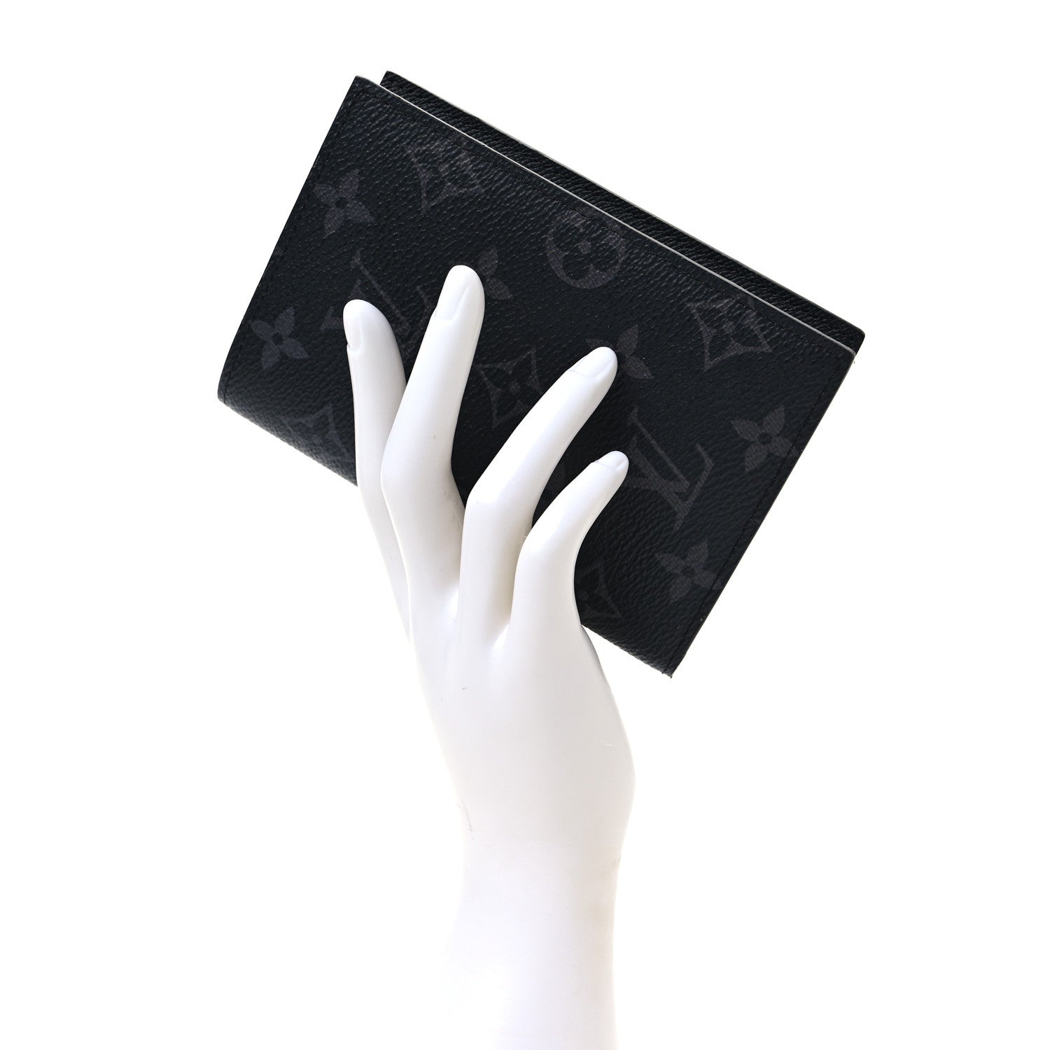Louis Vuitton Monogram Eclipse Passport Cover 3 of 9