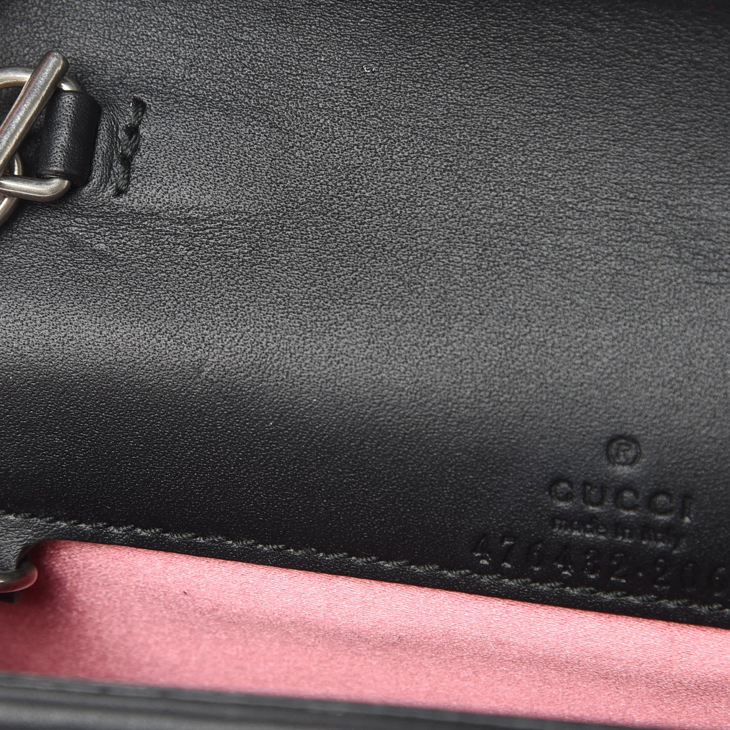 Gucci Velvet Crystal Super Mini Dionysus Shoulder Bag Black 10 of 15