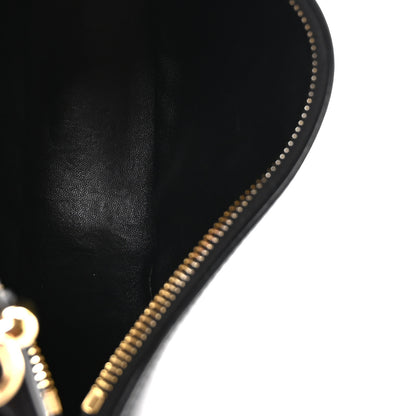 Prada Soft Calfskin Arque Shoulder Bag Black 5 of 9