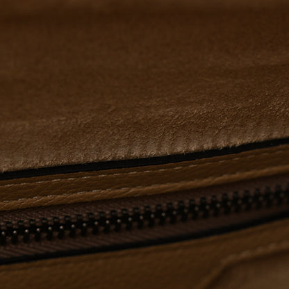 Celine Drummed Calfskin Micro Luggage Dune 15 of 15