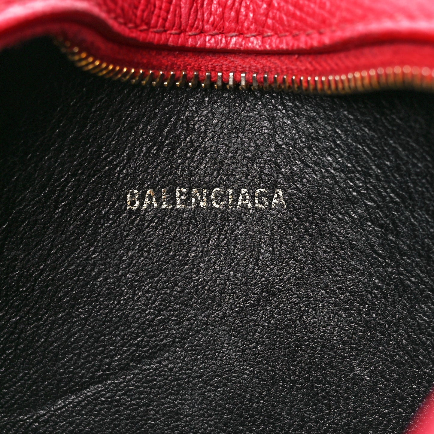 Grained Calfskin XS Ville Camera Bag Rouge