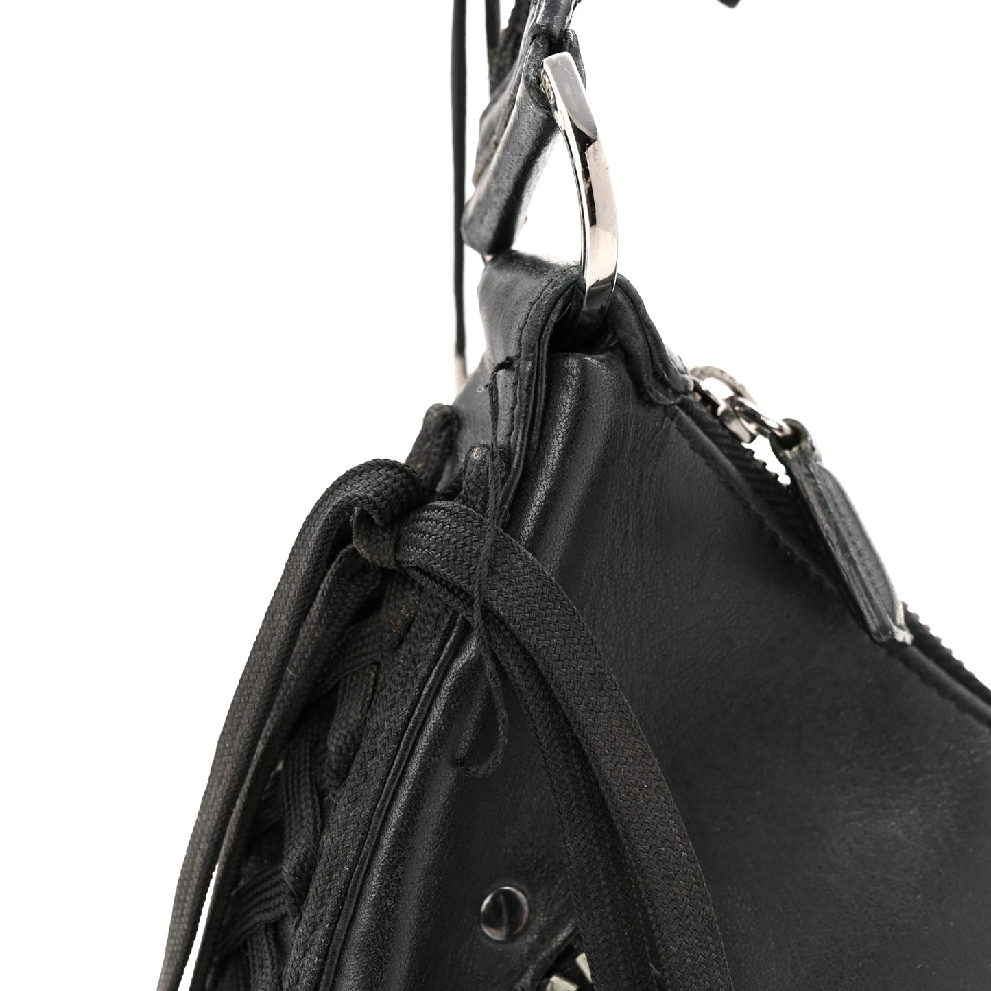 Calfskin Admit It Hobo Black