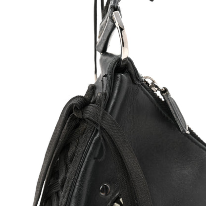 Christian Dior Calfskin Admit It Hobo Black 11 of 12