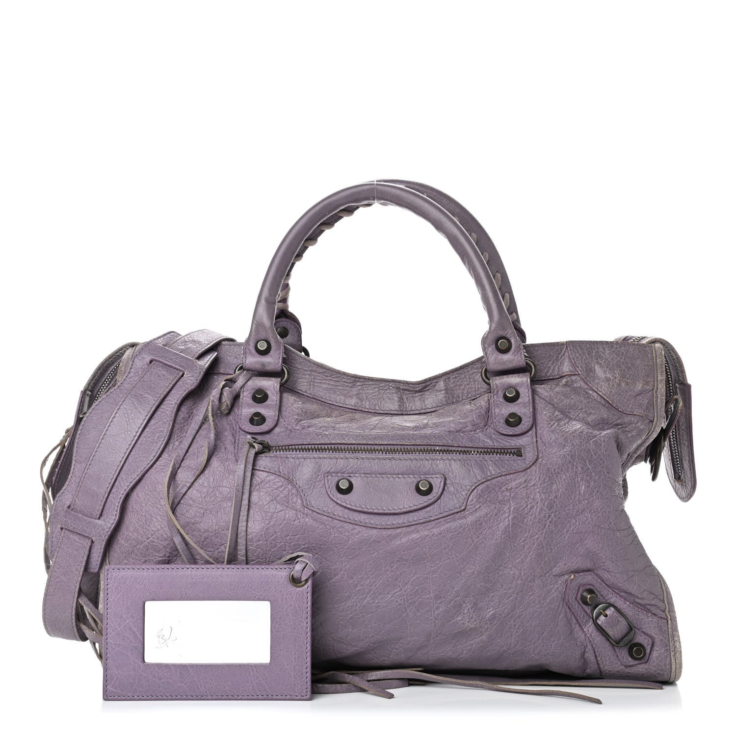 Balenciaga Agneau Classic Hardware City Glycine 1 of 11