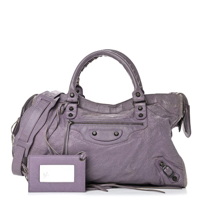 Balenciaga Agneau Classic Hardware City Glycine 1 of 11