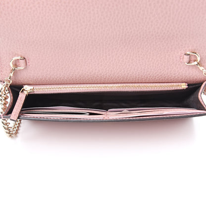 Gucci Dollar Calfskin Medium Betty Chain Wallet Soft Pink 5 of 8