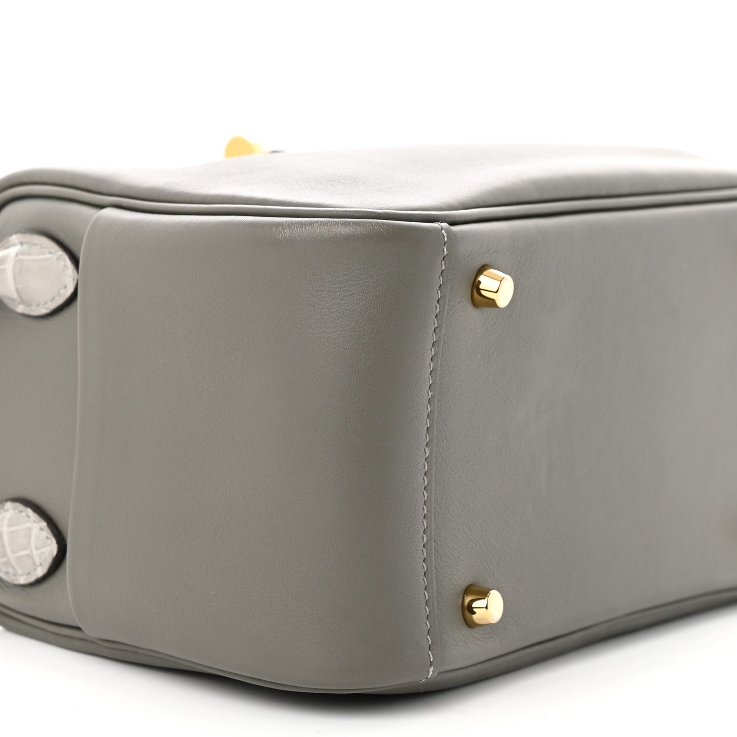 Swift Matte Alligator Mini Touch Lindy 20 Gris Meyer