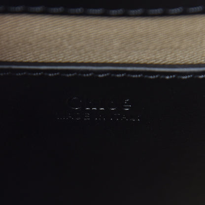 Chloe Shiny Calfskin Mini Annie Shoulder Bag Black 6 of 9