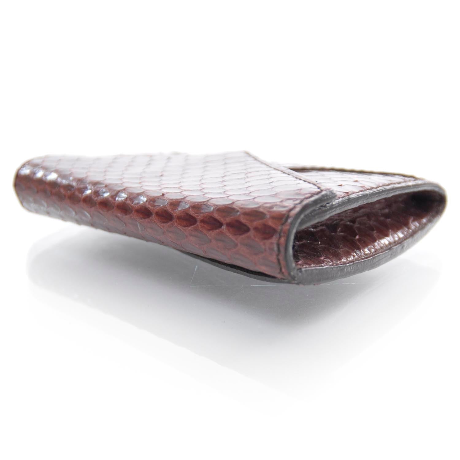 Cartier Python Card Case 3 of 6
