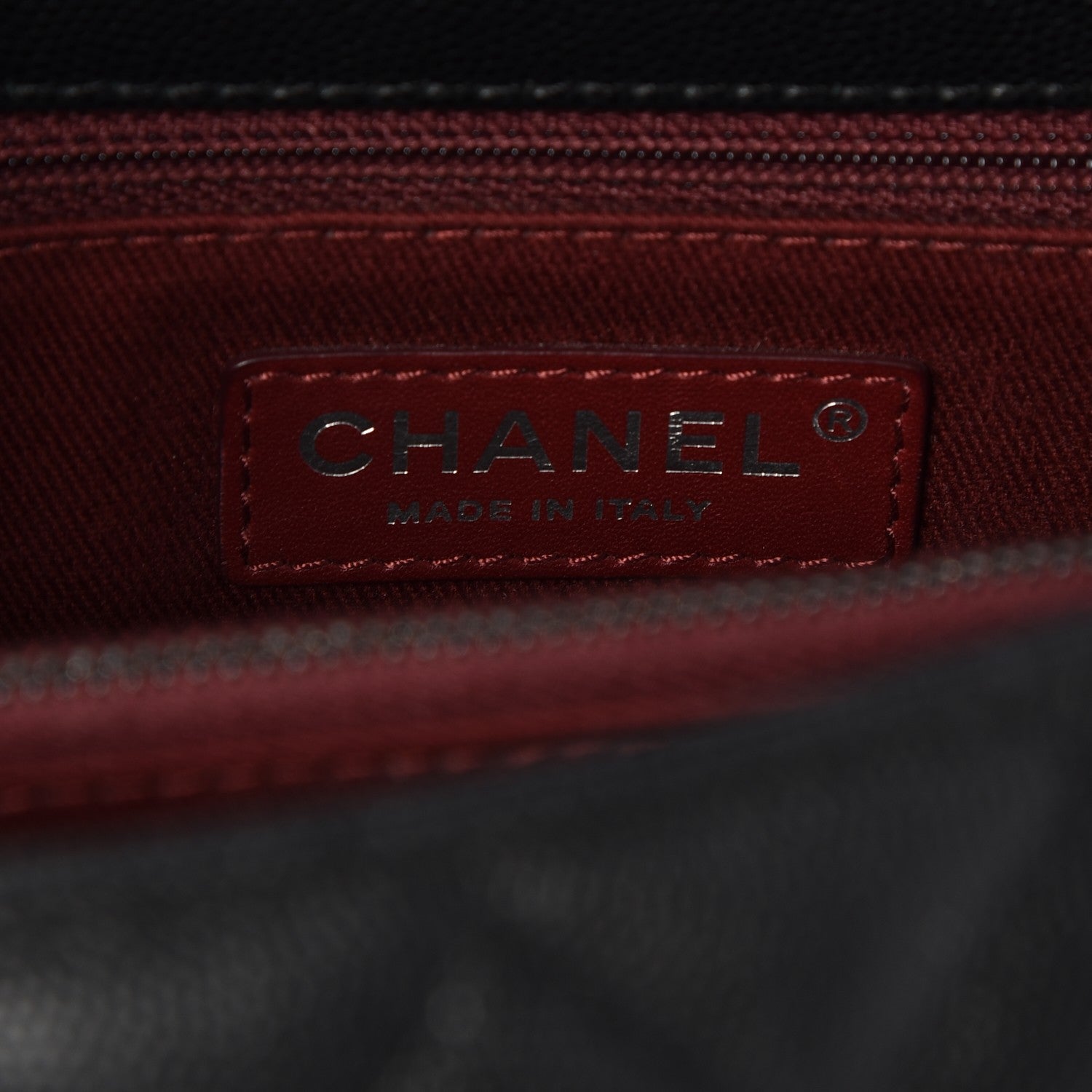 Chanel Caviar Quilted Small Coco Handle Flap Black 6 of 8