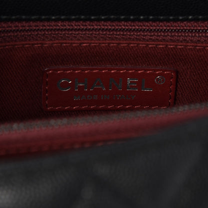 Chanel Caviar Quilted Small Coco Handle Flap Black 6 of 8