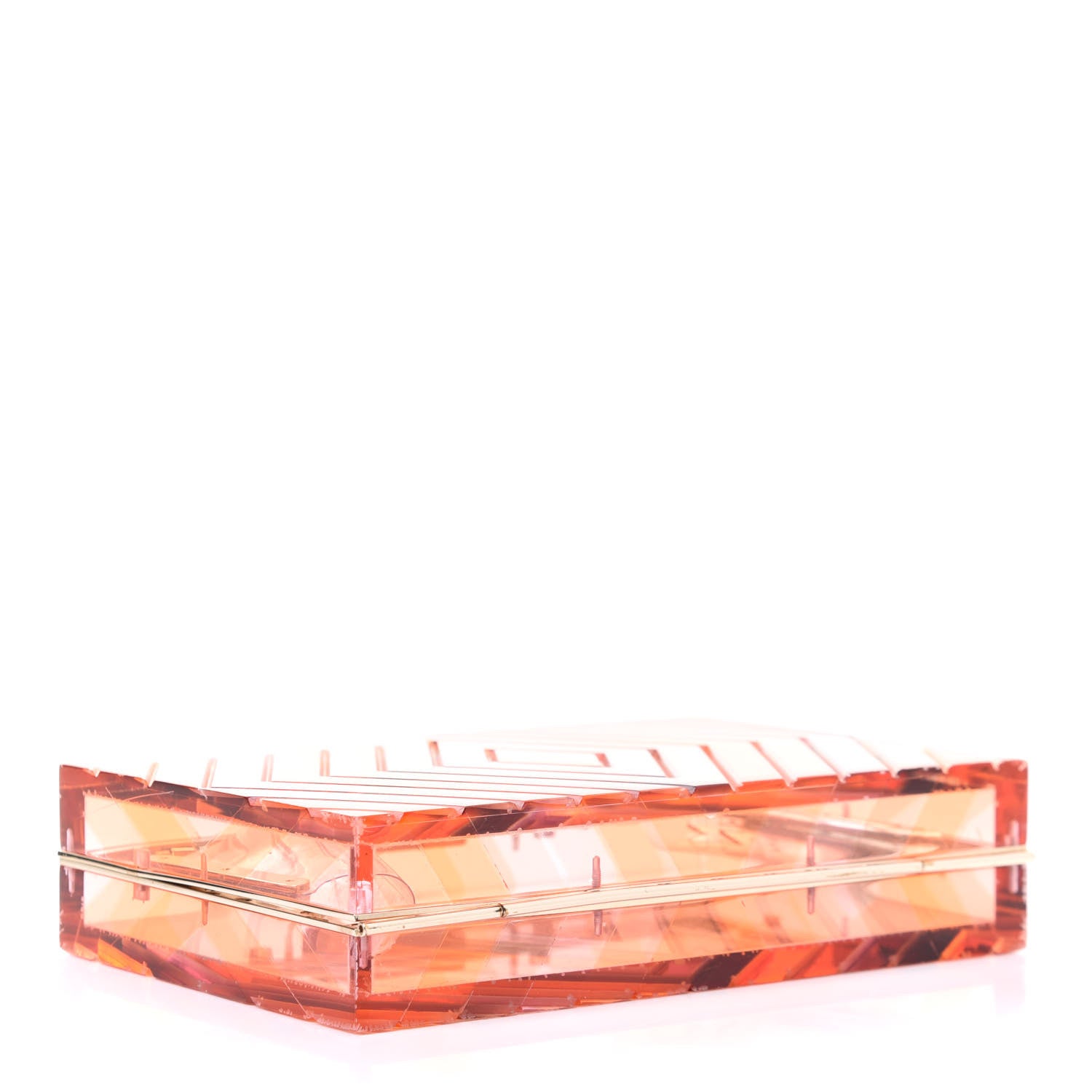 Valentino Garavani Acrylic Native Couture Minaudiere Clutch Multicolor 3 of 4
