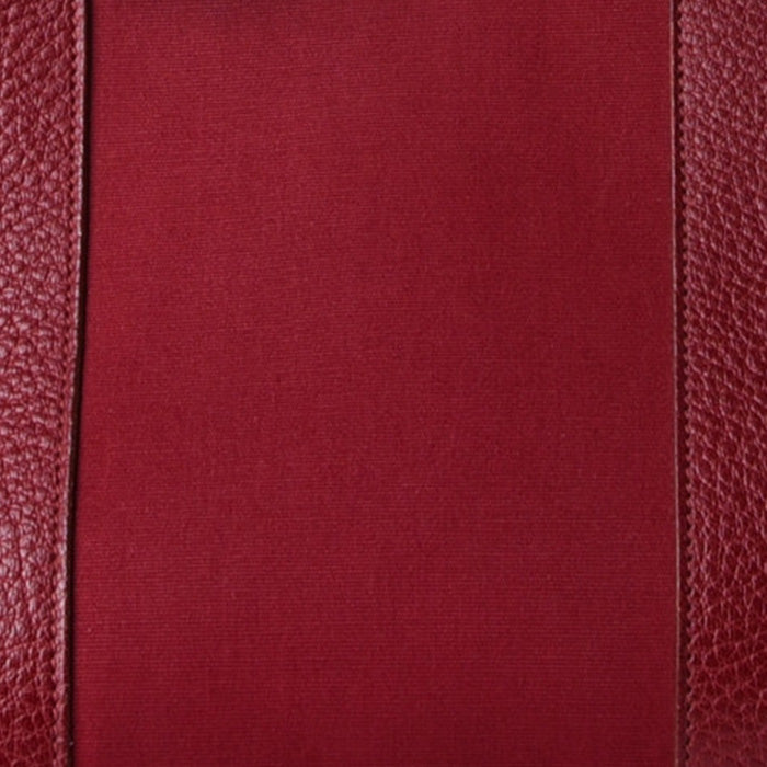 swatch of hermes rouge imperial in toile FASHIONPHILE