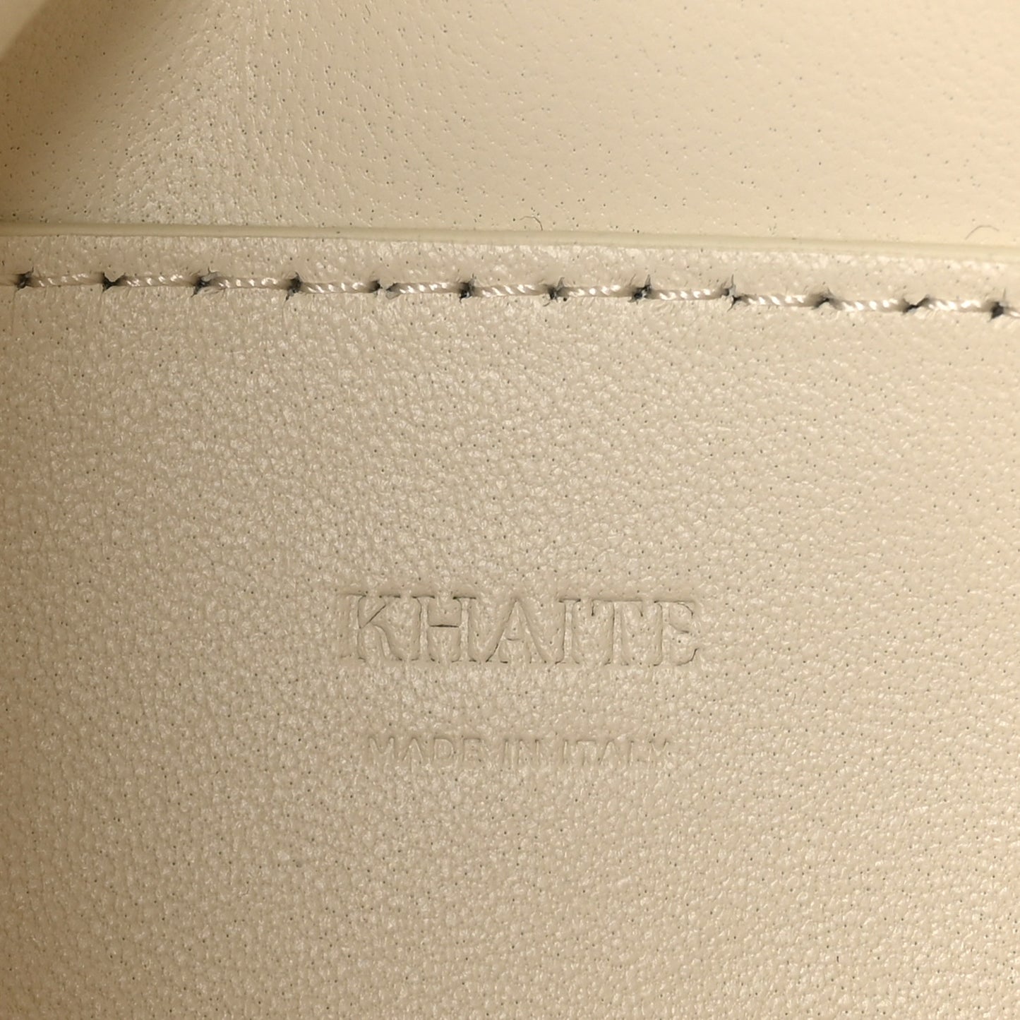 Pebbled Sport Calfskin Studded Small Elena White