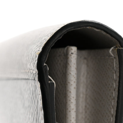 Louis Vuitton Taigarama Brazza Wallet NM Antarctica 7 of 8