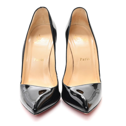 Christian Louboutin Patent Corneille 100 Pumps 37.5 Black 3 of 11