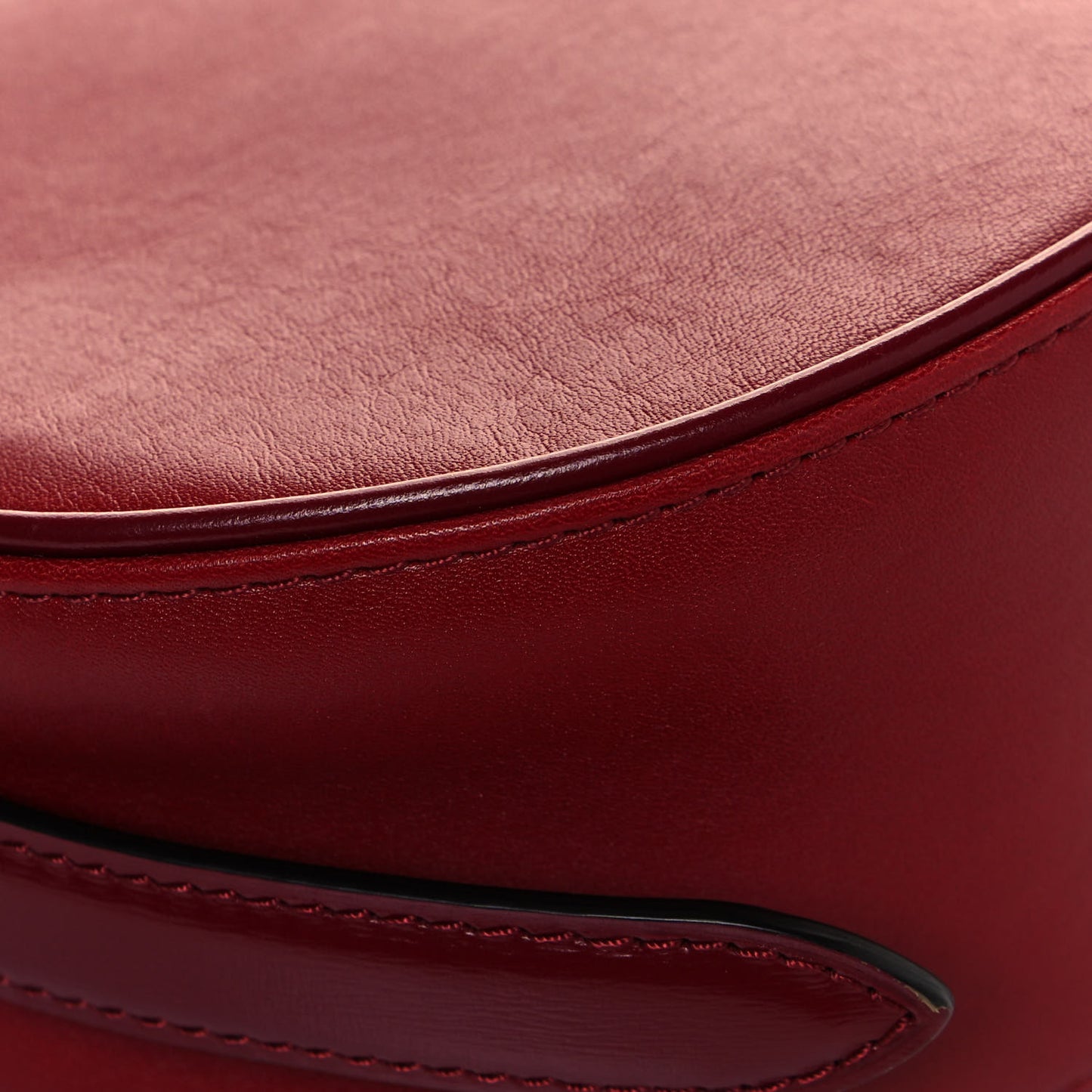 Calfskin Tambourin Red
