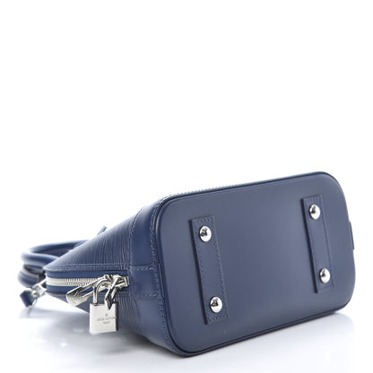 Louis Vuitton Epi Alma BB Indigo 4 of 13