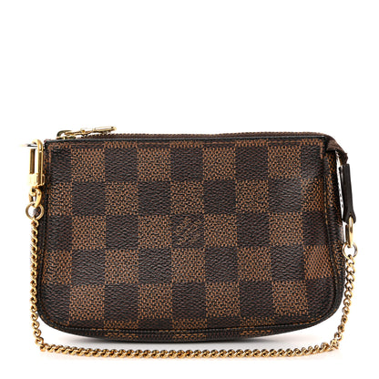 Louis Vuitton Damier Ebene Mini Pochette Accessories 1 of 7