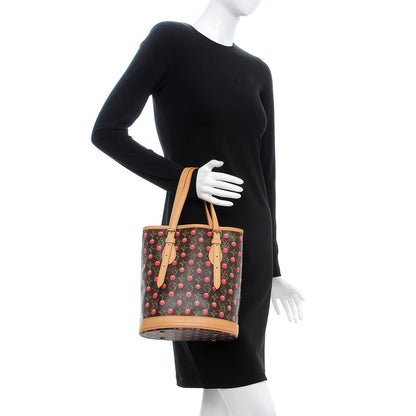 Louis Vuitton Monogram Cerises Bucket Bag 2 of 9