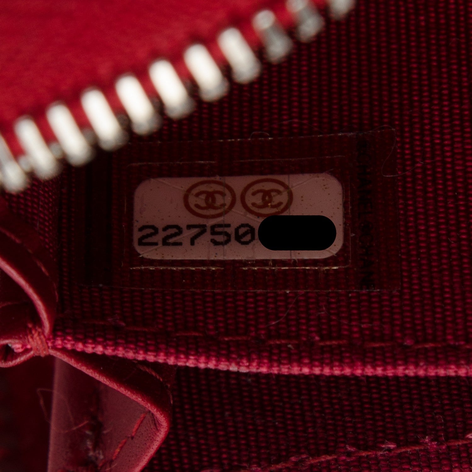 Chanel Patent Calfskin Quilted Zip Coin Purse Red 7 of 7