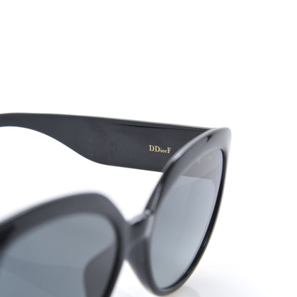 Christian Dior Acetate DDiorF Cat Eye Sunglasses Black 5 of 9