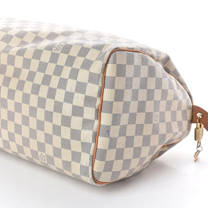 Louis Vuitton Damier Azur Speedy 35 9 of 9