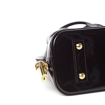 Louis Vuitton Vernis Alma BB Amarante 6 of 8