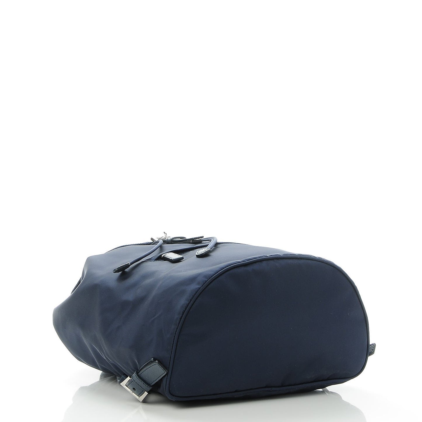 Nylon Vela Saffiano Medium Cinch Backpack Baltico