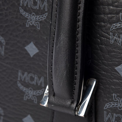 MCM Visetos Small Traveler Trolley Whelled Suitcase Black 20 of 21