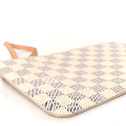 Louis Vuitton Damier Azur Neverfull MM GM Pochette 8 of 10