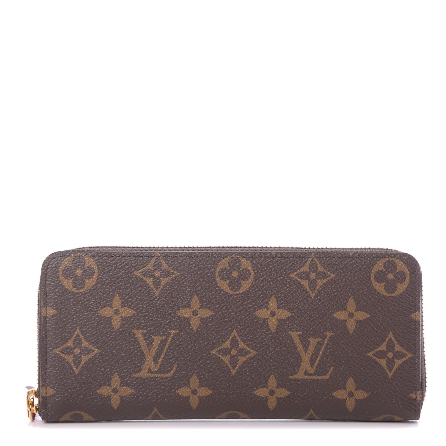 Louis Vuitton Monogram Clemence Wallet Fuchsia 1 of 8