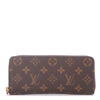 Louis Vuitton Monogram Clemence Wallet Fuchsia 1 of 8
