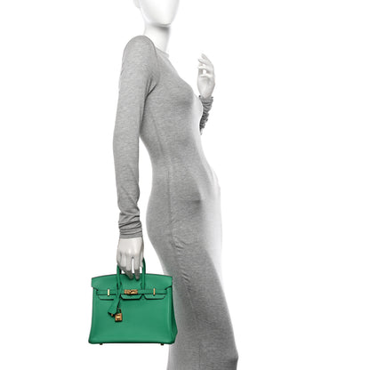 Hermes Swift Birkin 25 Menthe 2 of 12