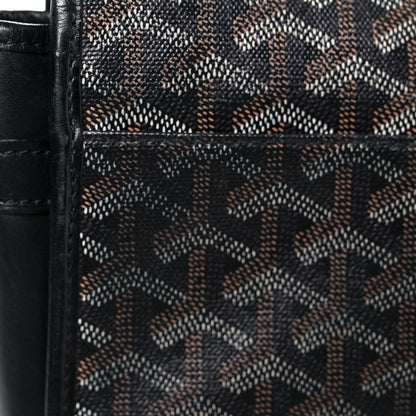 Goyard Goyardine Belvedere MM Messenger Bag Black 24 of 35