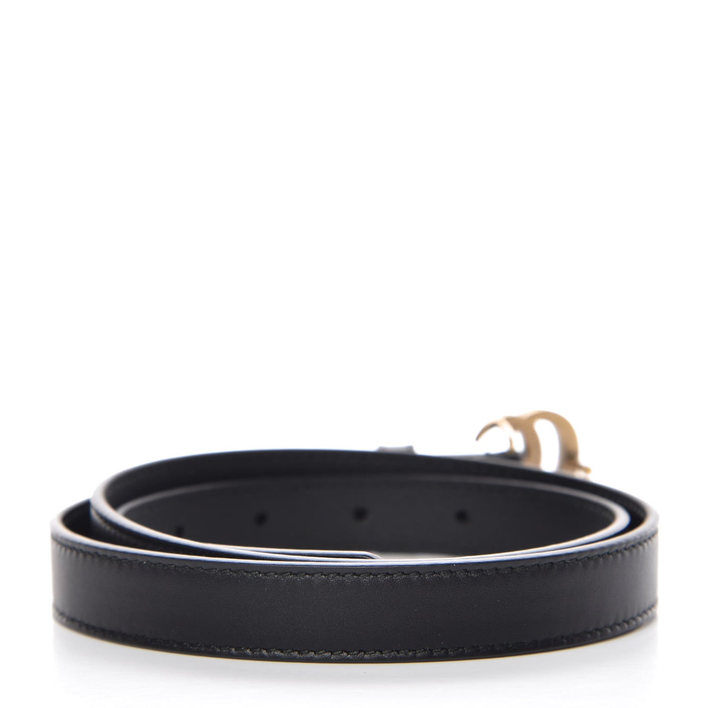 Calfskin Double G 20mm Belt 85 34 Black