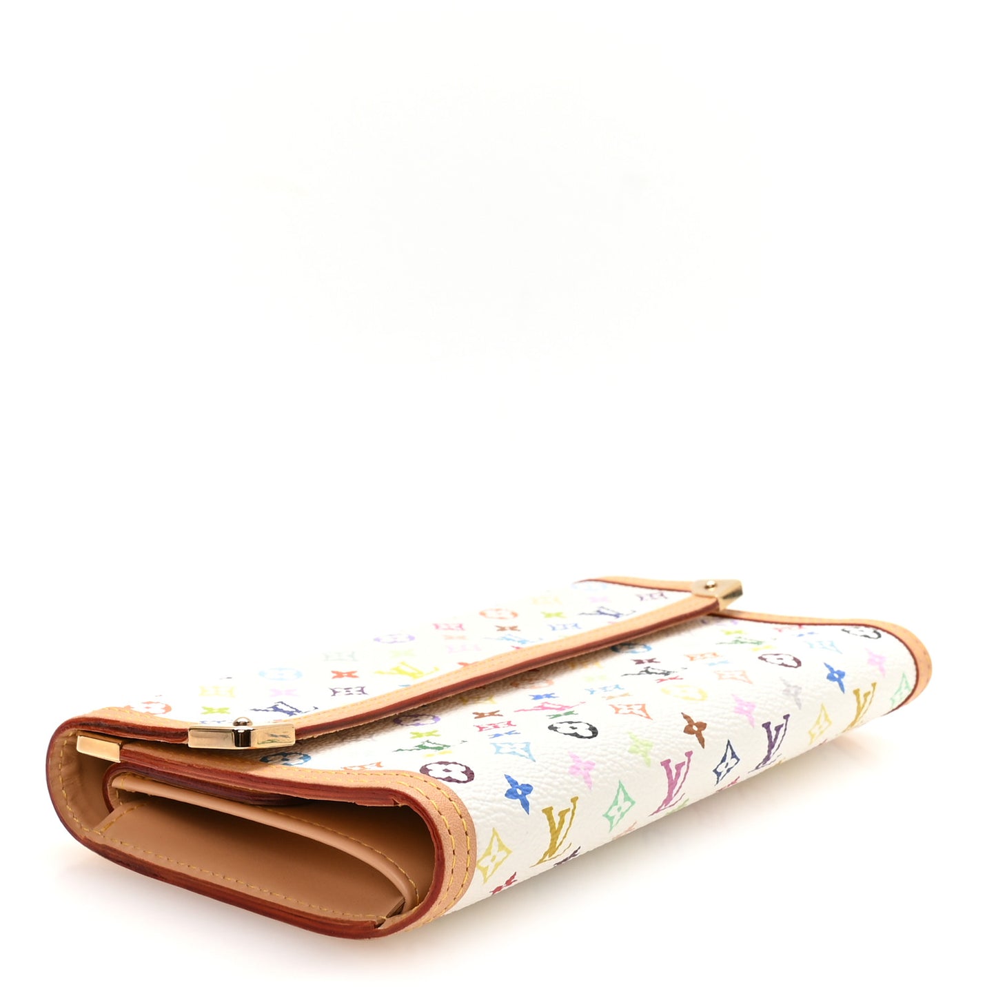 Monogram Multicolor Porte Tresor International Wallet White