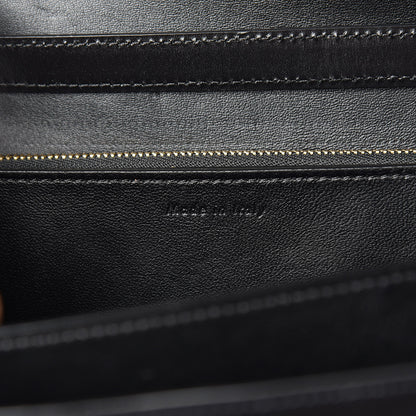Celine Liege Calfskin Medium Classic Box Flap Bag Black 7 of 11