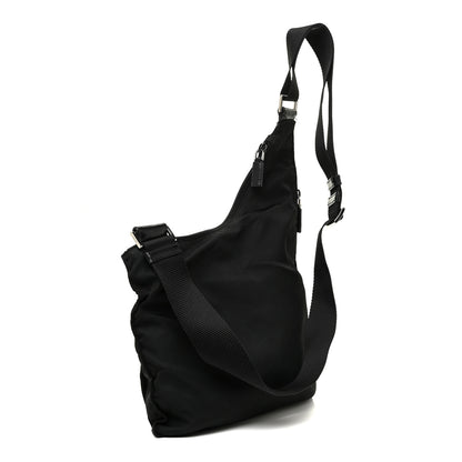 Prada Nylon Tessuto Vela Messenger Bag Black 2 of 15