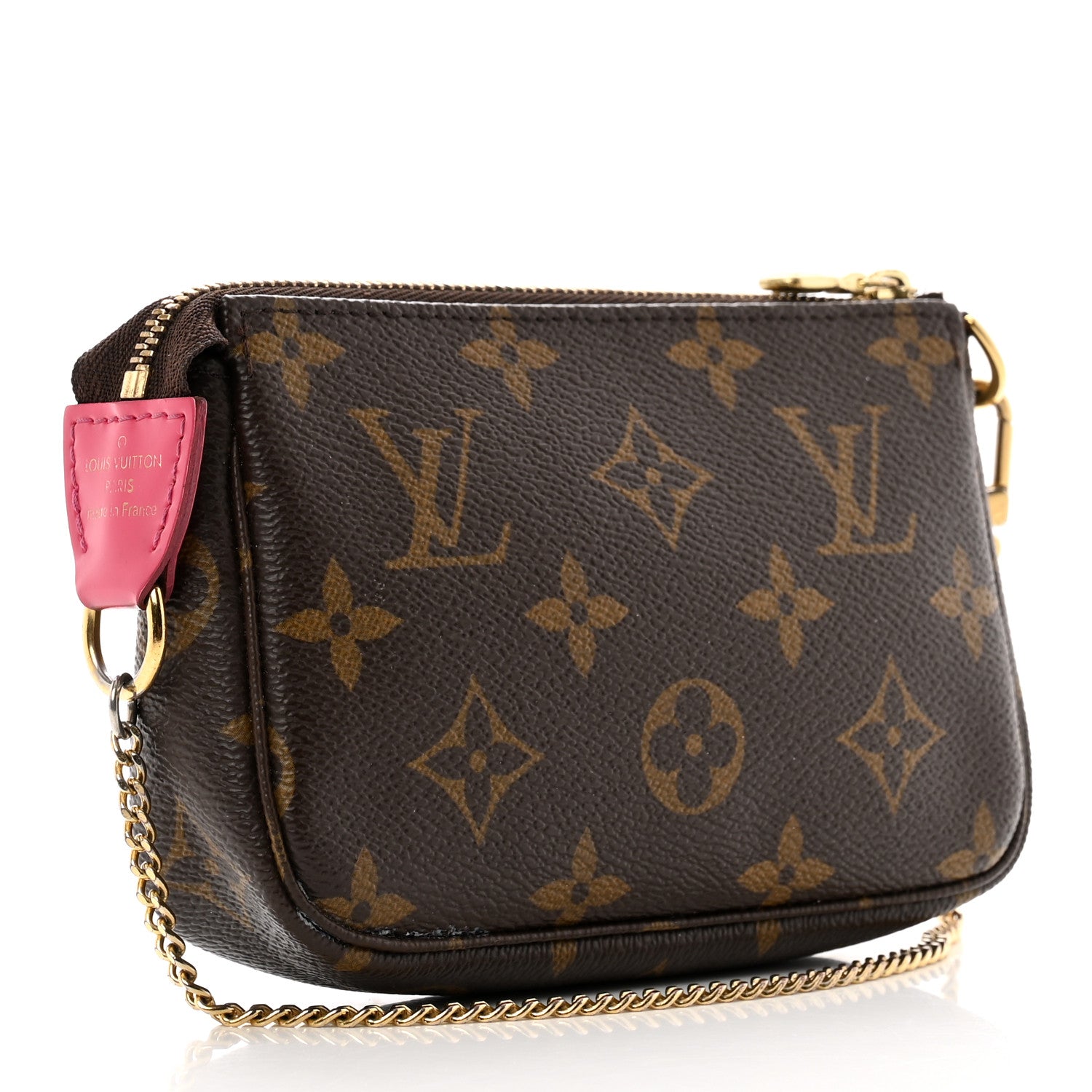 Louis Vuitton Monogram 2020 Christmas Animation Roller Coaster Mini Pochette Accessories Pivoine 3 of 7