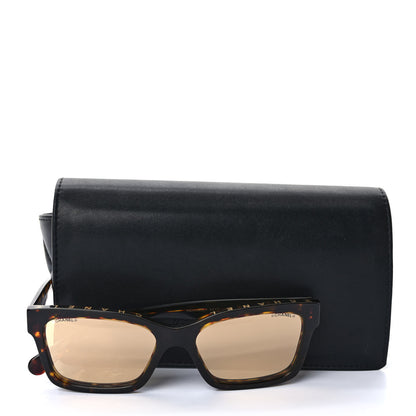 Chanel Acetate Square Sunglasses 5417 Tortoise 8 of 8