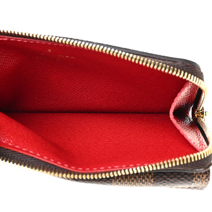 Louis Vuitton Damier Ebene Recto Verso Card Holder Red 5 of 10