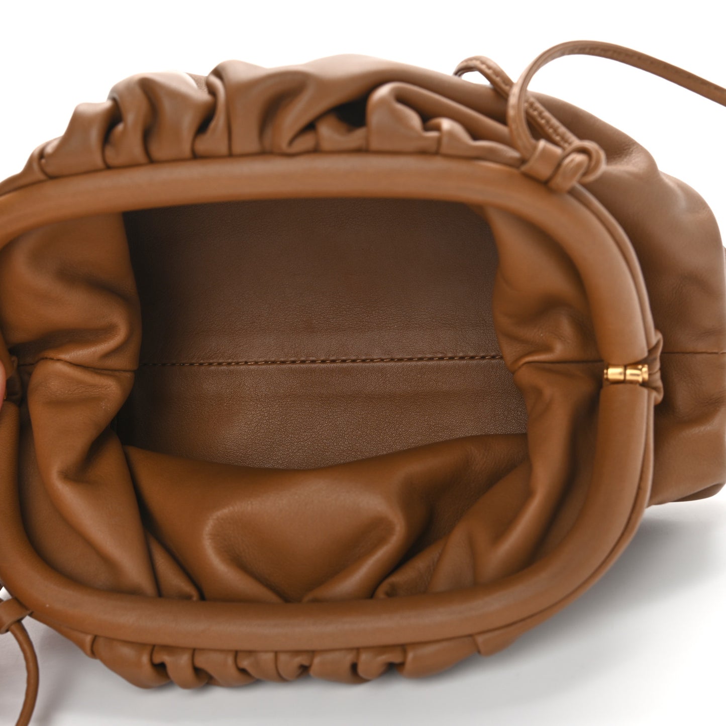 Butter Calfskin The Mini Pouch Camel