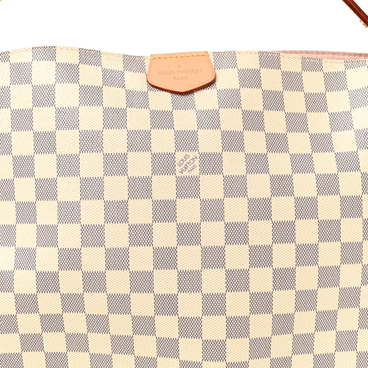Damier Azur Graceful MM Rose Ballerine