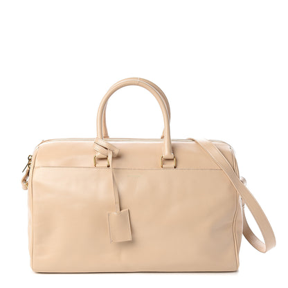 Saint Laurent Calfskin Classic Duffle 12 Nude Powder 1 of 9