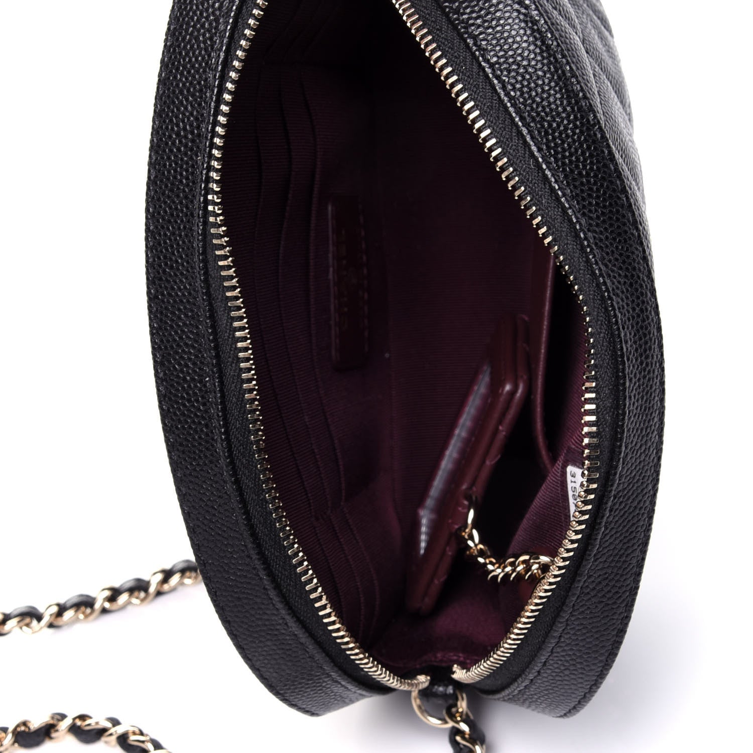 Chanel Caviar Quilted Vanity With Chain Black 4 of 4