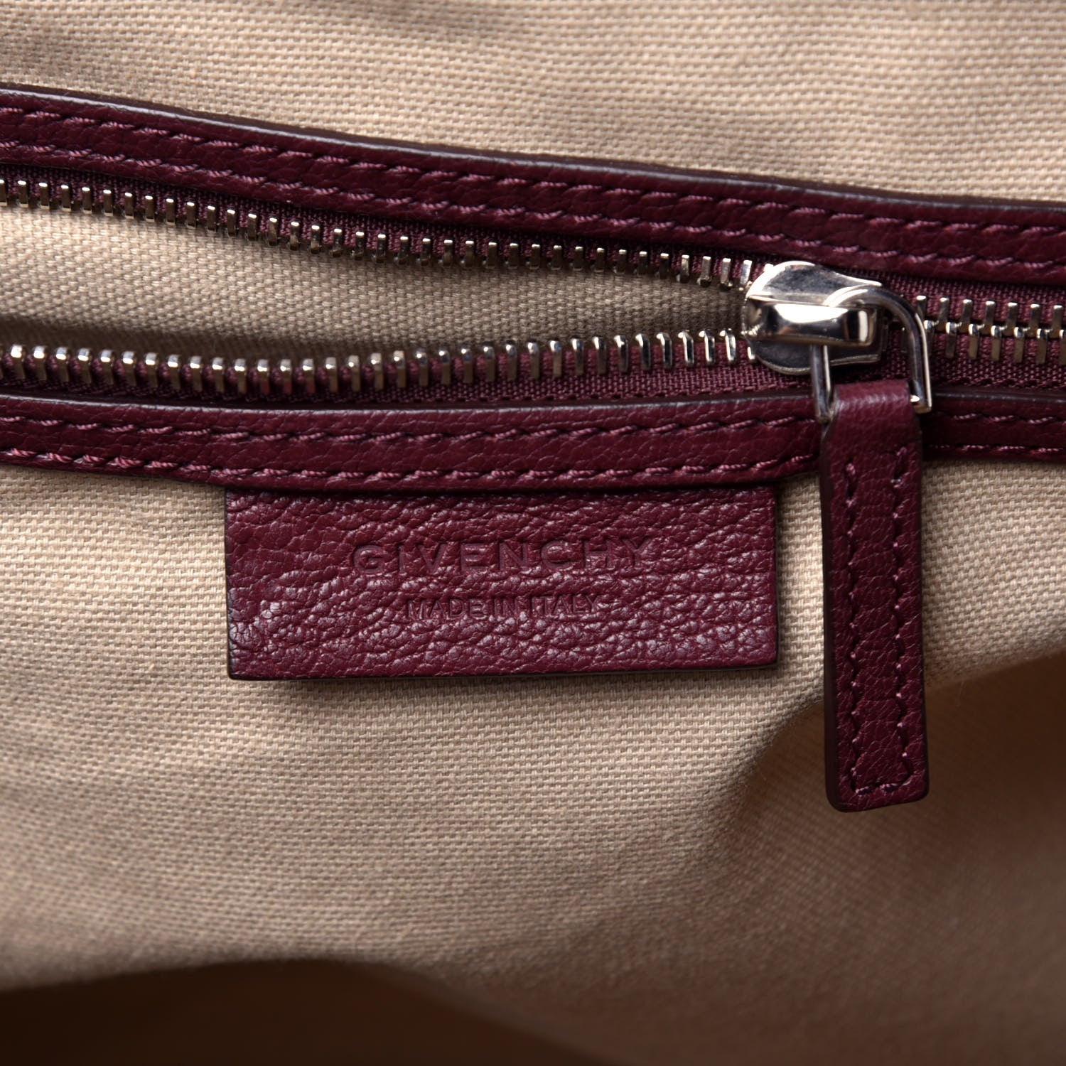 Givenchy Sugar Goatskin Medium Antigona Oxblood 6 of 9