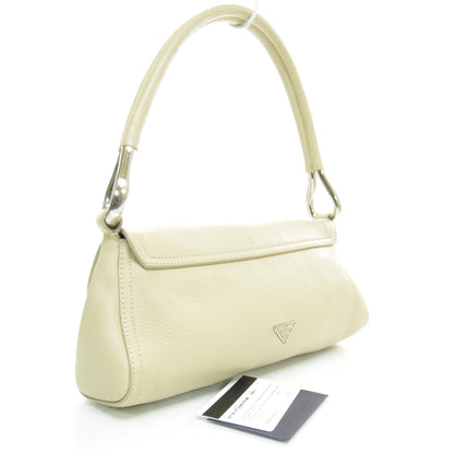 Prada Vitello Daino Ricamo Beaded Shoulder Bag 4 of 12