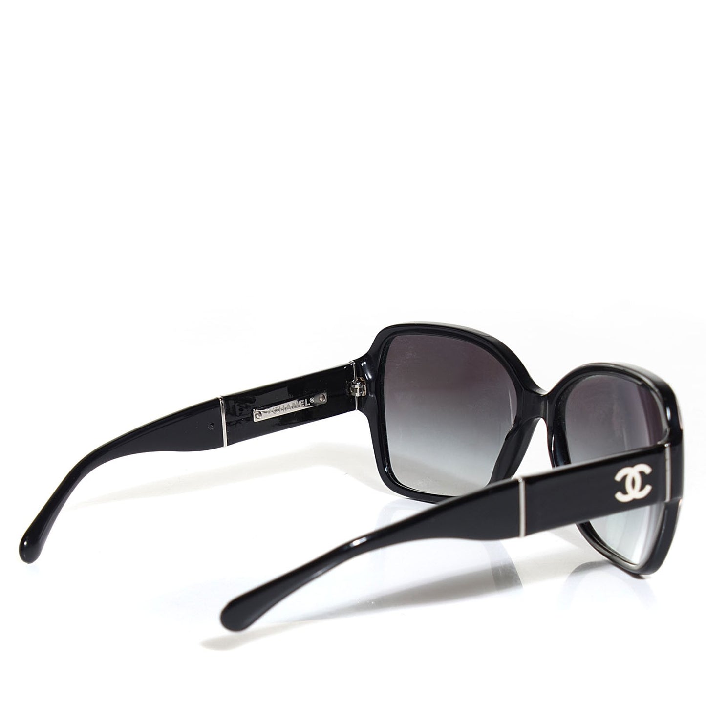 Patent Leather Sunglasses 5230-Q Black