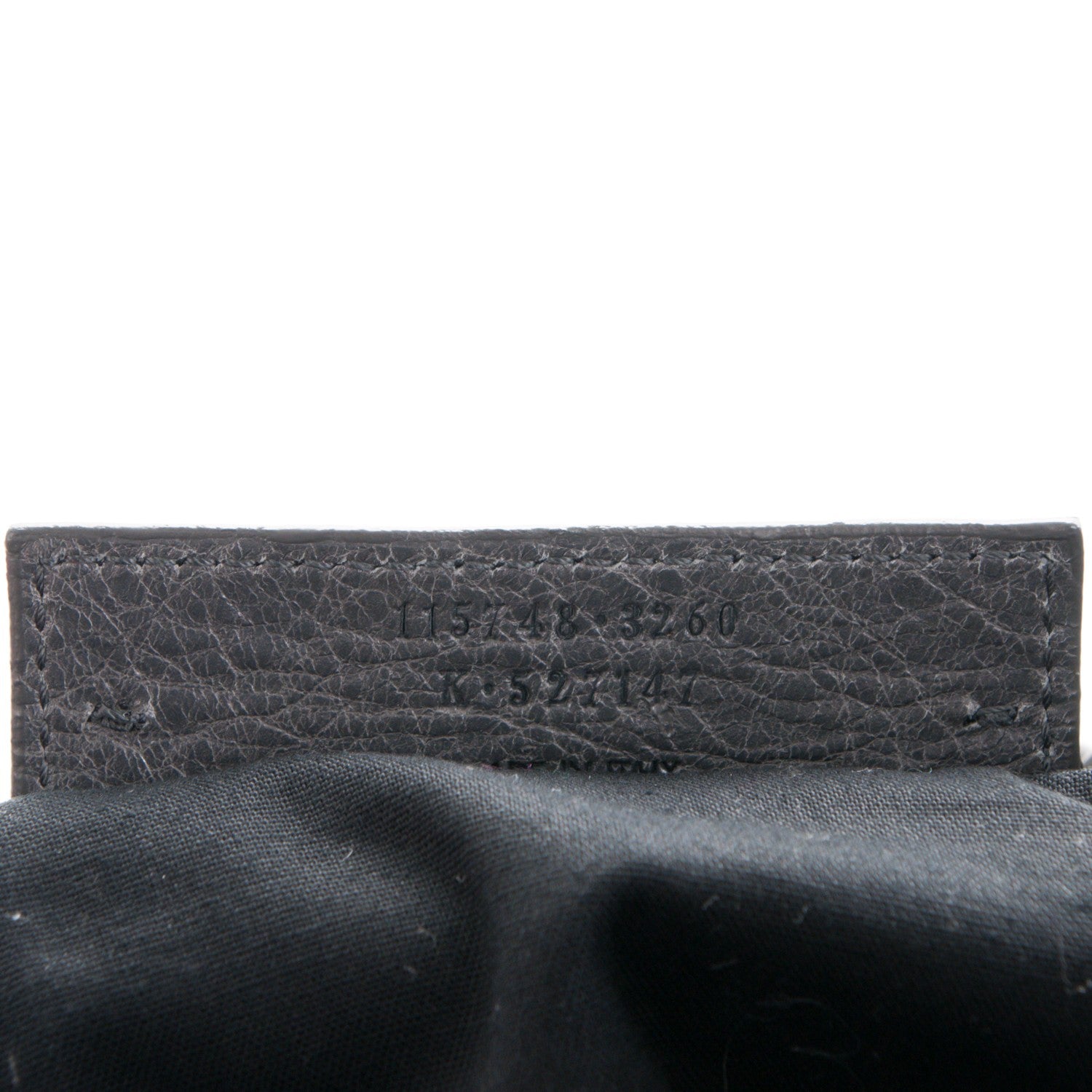 Balenciaga Agneau Classic Hardware City Gris Tarmac 7 of 7